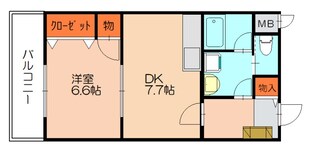 原町駅 徒歩4分 2階の物件間取画像